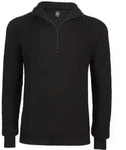 Brandit Marine Pullover Troyer, schwarz, Gr&ouml;&szlig;e M f&uuml;r M&auml;nner