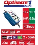 OPTIMATE 1 DUO (TM402-D), 12V/12,8V, 0,6A, 4-stufiges Ladeger&auml;t f&uuml;r 2-20Ah
