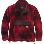 Carhartt Relaxed Fit Fleece Pullover, rot, Gr&ouml;&szlig;e S f&uuml;r M&auml;nner
