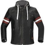Richa Toulon 2 Motorrad Lederjacke, schwarz-rot, Gr&ouml;&szlig;e 52 f&uuml;r M&auml;nner