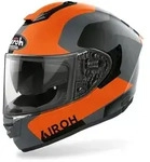 Airoh ST.501 Dock Helm, schwarz-orange, Gr&ouml;&szlig;e XL f&uuml;r M&auml;nner