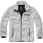 Brandit Teddyfleece Jacke, weiss, Gr&ouml;&szlig;e 2XL