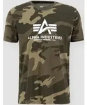 Alpha Industries Basic Camo T-Shirt, gr&uuml;n, Gr&ouml;&szlig;e XS f&uuml;r M&auml;nner