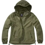 Brandit Summer Windbreaker Damen Jacke, gr&uuml;n, Gr&ouml;&szlig;e M