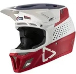 Leatt MTB 8.0 Composite Downhill Helm, weiss-rot-blau, Gr&ouml;&szlig;e XL f&uuml;r M&auml;nner