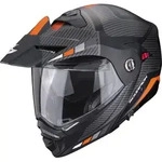 Scorpion ADX-2 Camino Klapphelm, schwarz-orange, Gr&ouml;&szlig;e XS 54 55 f&uuml;r M&auml;nner