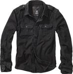 Brandit Vintage Longsleeve Hemd, schwarz, Gr&ouml;&szlig;e 3XL f&uuml;r M&auml;nner
