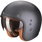 Scorpion Belfast Evo Carbon Jethelm, schwarz, Gr&ouml;&szlig;e 2XL f&uuml;r M&auml;nner