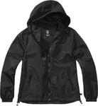 Brandit Summer Windbreaker Damen Jacke, schwarz, Gr&ouml;&szlig;e 3XL
