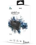 Cardo Spirit HD Duo Kommunikationssystem Doppelset, schwarz f&uuml;r M&auml;nner