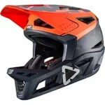 Leatt MTB Gravity 4.0 Orange/Black Abfahrtshelm, schwarz-orange, Gr&ouml;&szlig;e L f&uuml;r