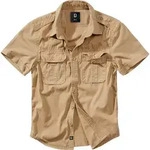 Brandit Vintage Hemd, beige, Gr&ouml;&szlig;e XL f&uuml;r M&auml;nner