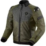 Revit Action H2O Motorrad Textiljacke, schwarz-gr&uuml;n, Gr&ouml;&szlig;e S f&uuml;r M&auml;nner