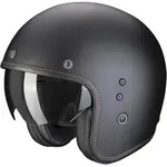 Scorpion Belfast Evo Solid Jethelm, schwarz, Gr&ouml;&szlig;e XS 54 55 f&uuml;r M&auml;nner