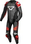 Macna Tronniq perforierte 2-Teiler Motorrad Lederkombi, schwarz-rot, Gr&ouml;&szlig;e 52 f&uuml;r