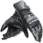 Dainese Druid 4 Motorradhandschuhe, schwarz-grau-gelb, Gr&ouml;&szlig;e 3XL f&uuml;r M&auml;nner