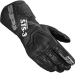 Spidi STS-3 Motorrad Handschuhe, schwarz, Gr&ouml;&szlig;e 2XL f&uuml;r M&auml;nner