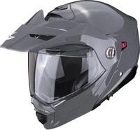 Scorpion ADX-2 Solid Klapphelm, grau, Gr&ouml;&szlig;e M f&uuml;r M&auml;nner
