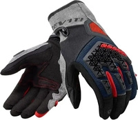 Revit FGS180-4030-S, Revit Mangrove Motorrad Handschuhe Schwarz Grau Blau male
