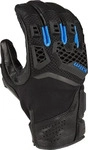 Klim 4063-000-160-000, Klim Baja S4 perforierte Motorradhandschuhe Schwarz Blau male