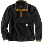 Carhartt Relaxed Fit Fleece Pullover, schwarz, Gr&ouml;&szlig;e 2XL f&uuml;r M&auml;nner