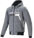 Alpinestars Chrome Ignition Motorrad Textiljacke, schwarz-grau-weiss, Gr&ouml;&szlig;e S f&uuml;r