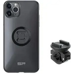 SP Connect Komplettpaket Moto Bundle am R&uuml;ckspiegel montiert - iPhone 11 Pro Max