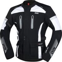 IXS Tour Pacora-ST Motorrad Textiljacke, schwarz-weiss, Gr&ouml;&szlig;e 5XL f&uuml;r M&auml;nner