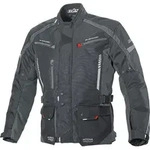 B&uuml;se Torino II Motorrad Textiljacke, schwarz-grau, Gr&ouml;&szlig;e S f&uuml;r M&auml;nner