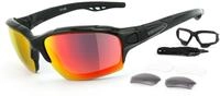 King Kerosin KK195 Sonnenbrille, schwarz f&uuml;r M&auml;nner