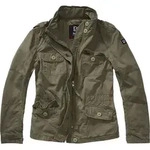 Brandit Britannia Damen Jacke, gr&uuml;n, Gr&ouml;&szlig;e XS