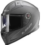 LS2 FF811 Vector II Solid Helm, grau, Gr&ouml;&szlig;e M f&uuml;r M&auml;nner