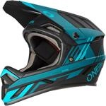Oneal Backflip Strike V.23 Downhill Helm, schwarz-blau, Gr&ouml;&szlig;e L f&uuml;r M&auml;nner