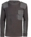 Brandit BW Pullover, schwarz-grau, Gr&ouml;&szlig;e XL f&uuml;r M&auml;nner