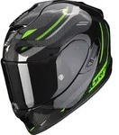 Scorpion EXO-1400 Evo Air Kydra Carbon Helm, schwarz-gr&uuml;n, Gr&ouml;&szlig;e 2XL f&uuml;r M&auml;nner