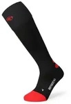 Lenz Heat Sock 4.1 Toe Cap beheizbare Socken, schwarz-rot, Gr&ouml;&szlig;e 45 46 47 f&uuml;r