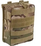 Brandit Molle Pouch Cross Tasche, braun-beige