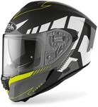 Airoh Spark Rise Helm, schwarz-gelb, Gr&ouml;&szlig;e 2XL f&uuml;r M&auml;nner