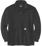 Carhartt Marquette Quarter-Zip Sweatshirt, schwarz, Gr&ouml;&szlig;e S f&uuml;r M&auml;nner