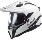LS2 MX701 Explorer Solid Motocross Helm, weiss, Gr&ouml;&szlig;e L f&uuml;r M&auml;nner
