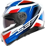 Schuberth 4219009360, Schuberth S3 Storm Helm Weiss Rot Blau male