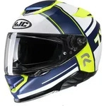 HJC RPHA 71 Zecha Helm, blau-gelb, Gr&ouml;&szlig;e XL f&uuml;r M&auml;nner