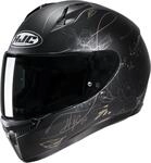 HJC C10 Epik Damen Helm, schwarz-gold, Gr&ouml;&szlig;e 2XS