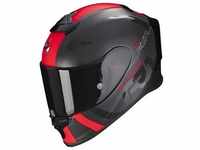 Scorpion EXO-R1 Evo Air MG Carbon Helm, schwarz-rot, Größe M