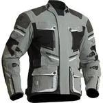 Lindstrands Sunne wasserdichte Motorrad Textiljacke, schwarz-grau, Gr&ouml;&szlig;e 52 f&uuml;r