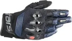Alpinestars Harok Motorrad Handschuhe, schwarz-blau, Gr&ouml;&szlig;e 2XL f&uuml;r M&auml;nner