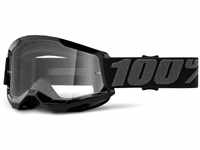 100% Strata 2 Clear Motocross Brille HU-GOG-1055-1-unis