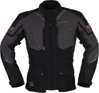 Modeka Panamericana 2 Motorrad Textiljacke, schwarz-grau, Gr&ouml;&szlig;e L f&uuml;r M&auml;nner