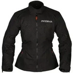Modeka Luana Damen Motorrad Textiljacke, schwarz, Gr&ouml;&szlig;e 46