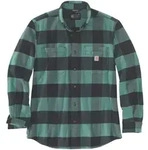 Carhartt Midweight Flannel Plaid Hemd, gr&uuml;n, Gr&ouml;&szlig;e 2XL f&uuml;r M&auml;nner